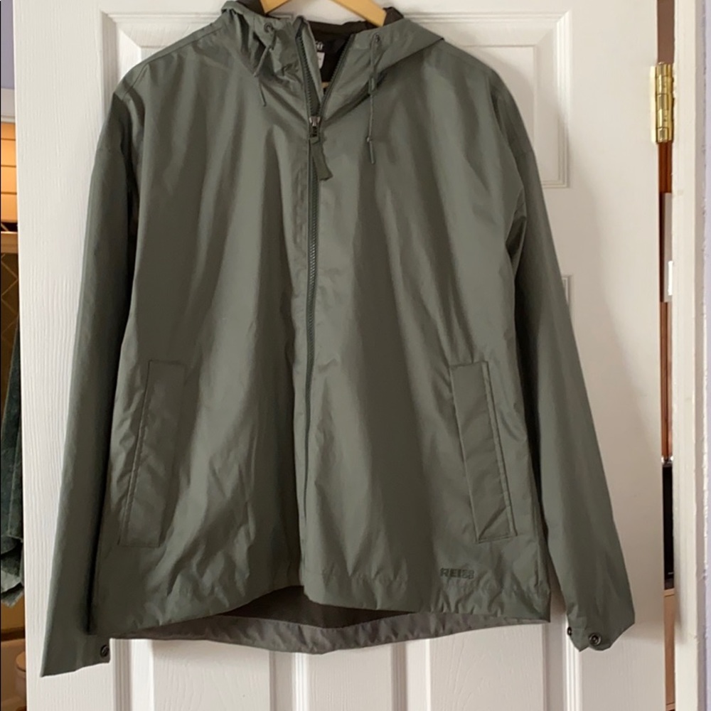 REI rain jacket